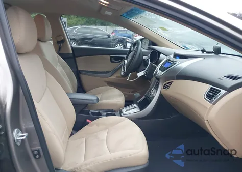 2012 Hyundai Elantra Gls from USA, damaged, VIN 5NPDH4AE1CH092867